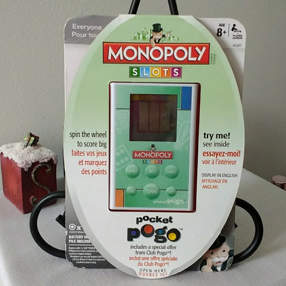Electronic Handheld Monopoly Slots